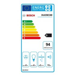 Bosch | Onderbouwdampkap DUL93CC40 Energieklasse D