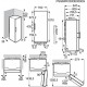 AEG OAG7M401DW - Vrijstaande Vriezer - 191 cm hoog - 406 liter