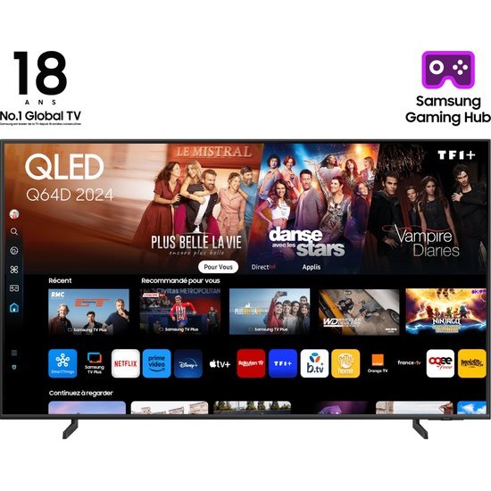 Smart TV Samsung TQ75Q64D 4K Ultra HD 75" HDR QLED