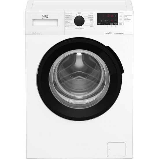 Beko b300 WUV82221BW wasmachine Voorbelading 8 kg 1200 RPM Wit FRANS TALIG