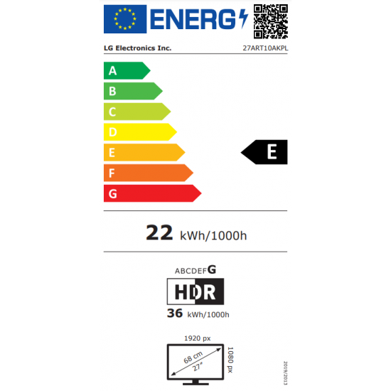 LG | LED TV Full HD 27ART10AKPL - 27 inch