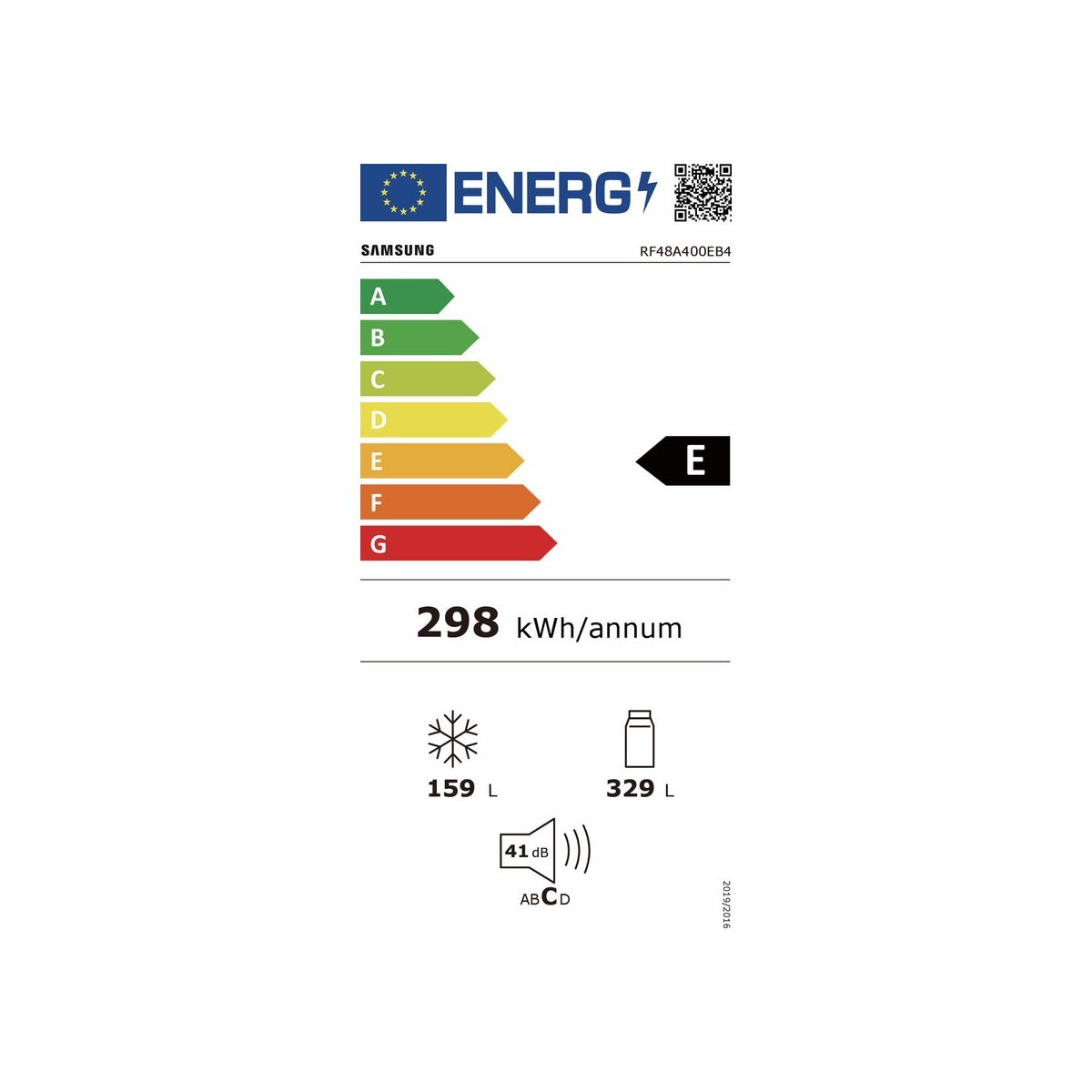 RF48A400EB41.jpg samsung rf48a400eb4, vrijstaand, frans deur, antraciet, led, touch - afbeelding 3