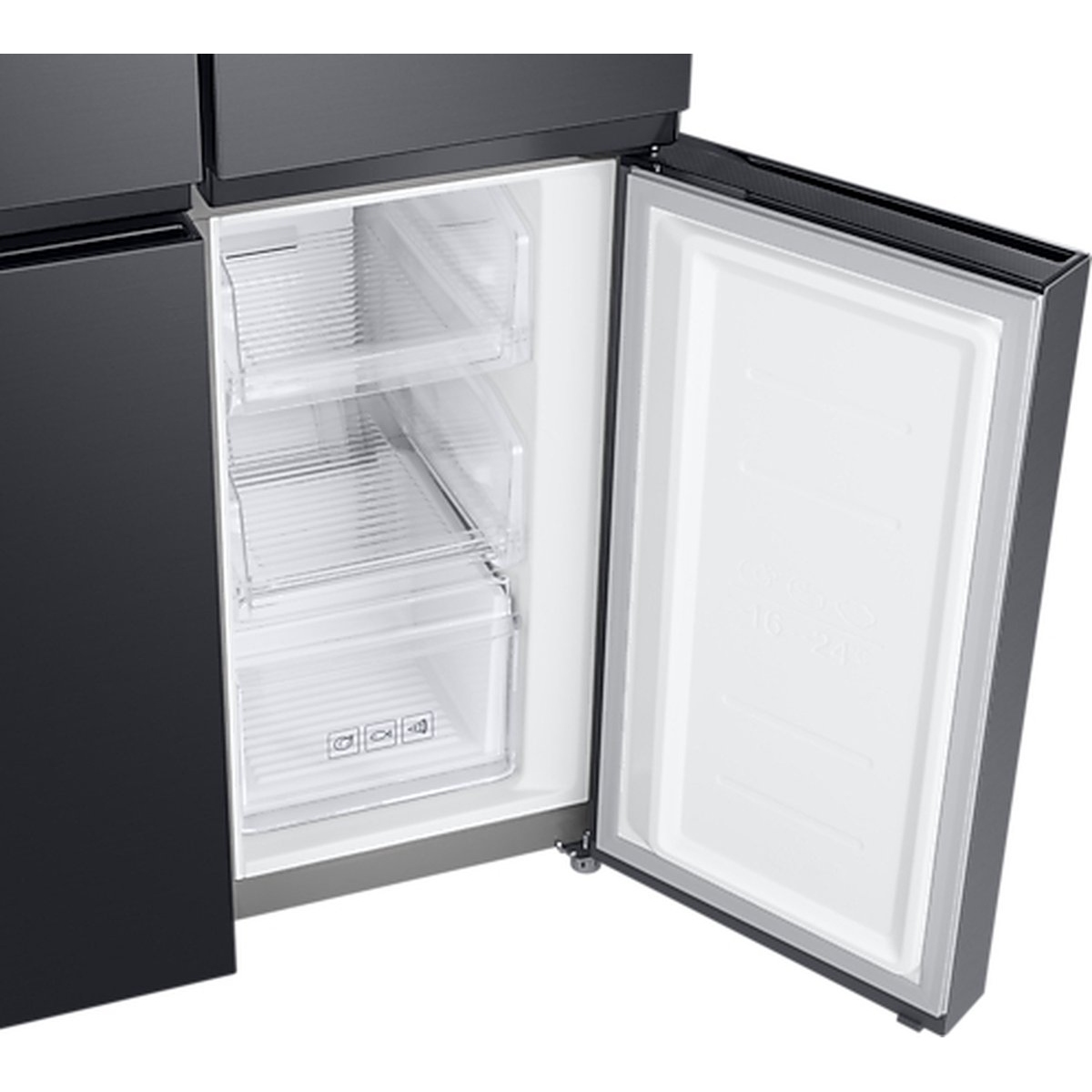RF48A400EB44.jpg samsung rf48a400eb4, vrijstaand, frans deur, antraciet, led, touch - afbeelding 5