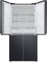 Samsung RF48A400EB4, Vrijstaand, Frans deur, Antraciet, LED, Touch - Afbeelding 6