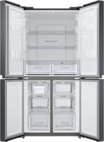 Samsung RF48A400EB4, Vrijstaand, Frans deur, Antraciet, LED, Touch - Afbeelding 8