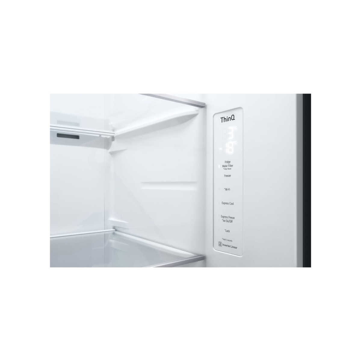 GSGV80PYLD11-1000x1000w lg gsgv80pyld - 635 liter - energie b amerikaanse dubbeldeur met donker transparante glas - afbeelding 12