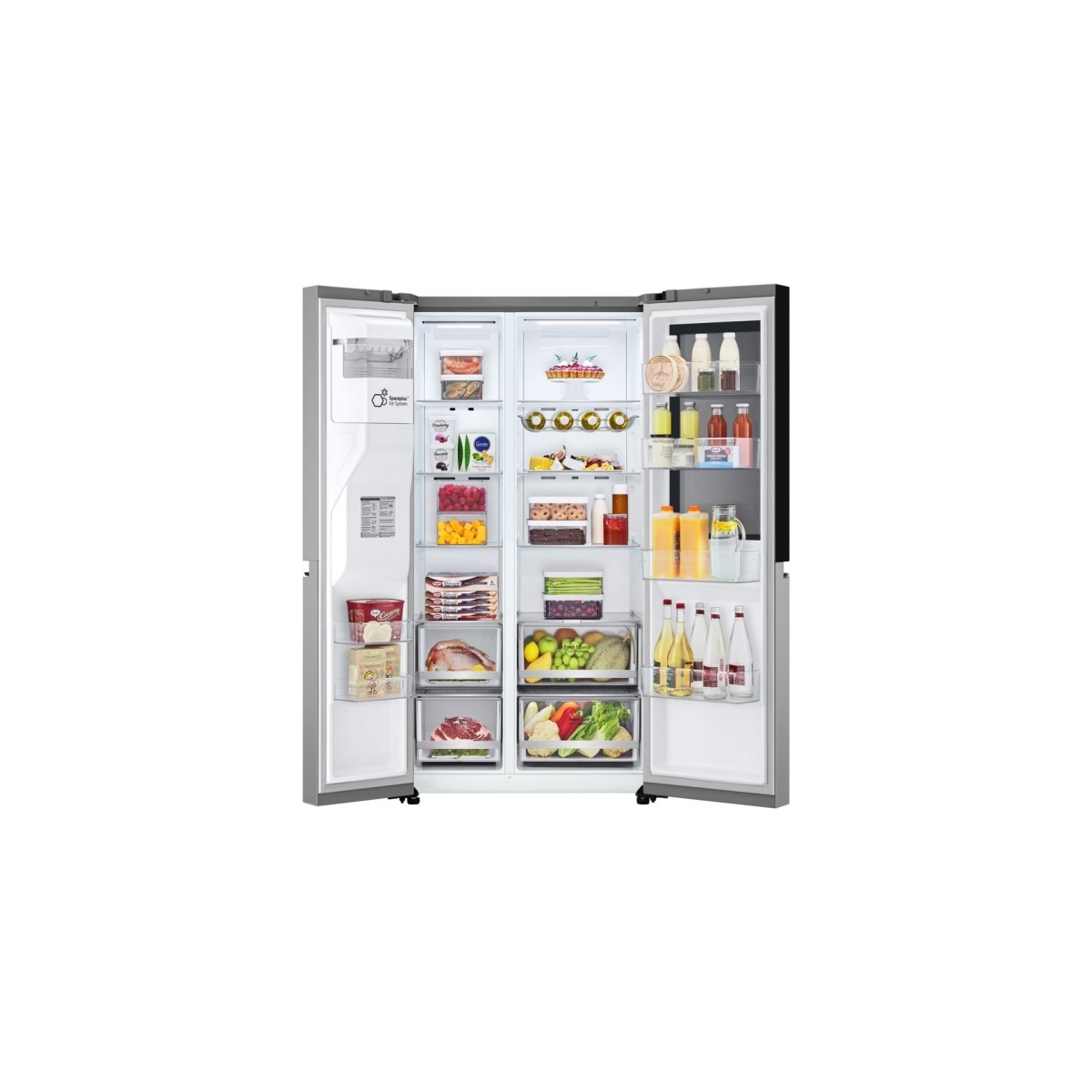 GSGV80PYLD5-1000x1000w lg gsgv80pyld - 635 liter - energie b amerikaanse dubbeldeur met donker transparante glas - afbeelding 6