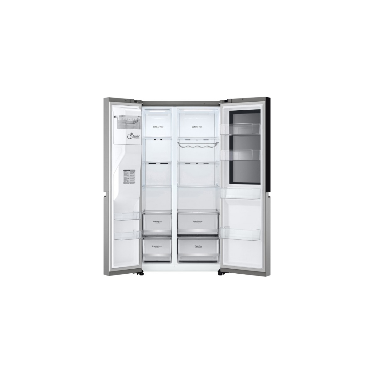 GSGV80PYLD6-1000x1000w lg gsgv80pyld - 635 liter - energie b amerikaanse dubbeldeur met donker transparante glas - afbeelding 7