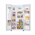 LG GSLC40SWPE 638L Side by Side (Wit), Energieklasse E, Water-/ijsdispenser met wateraansluiting, Smart Diagnosis - Afbeelding 3