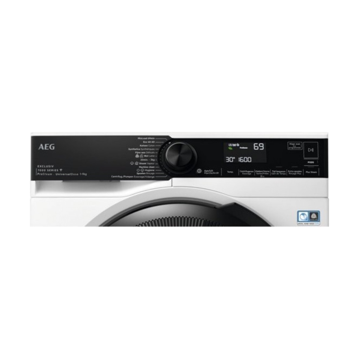 aeg lr76xu964 7000 serie prosteam - wasmachine - universaldose - a klasse - 9 kg - stoomfunctie - afbeelding 4