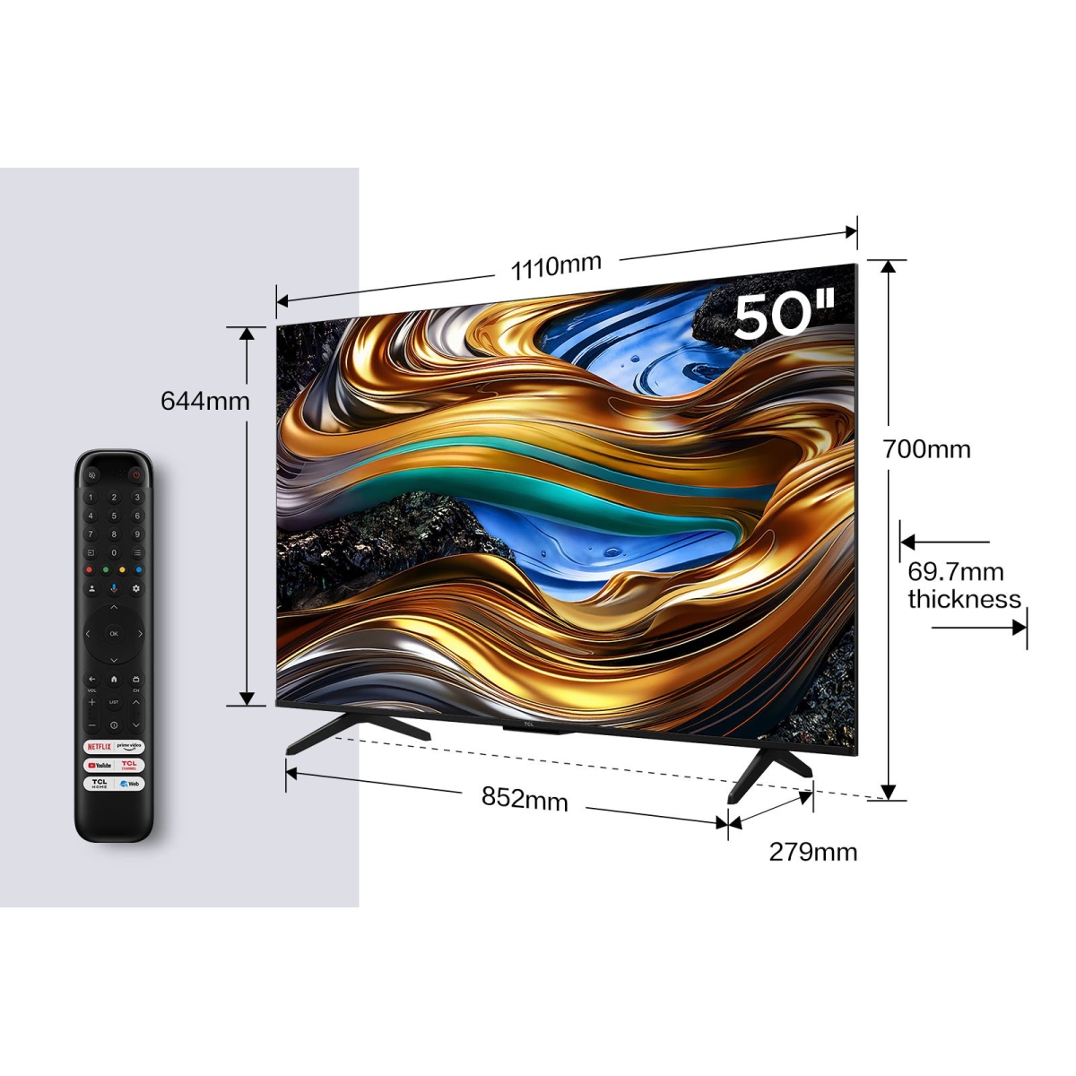 image tcl led tv 50p755 0