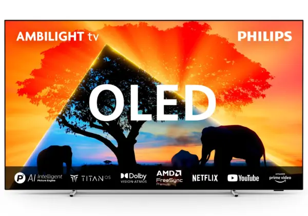 Image 55" UHD | 4K Ambilight TV I P5 AI Perfect Picture Engine | TITAN OS smart platform | Dolby Vision and Dolby Atmos 0