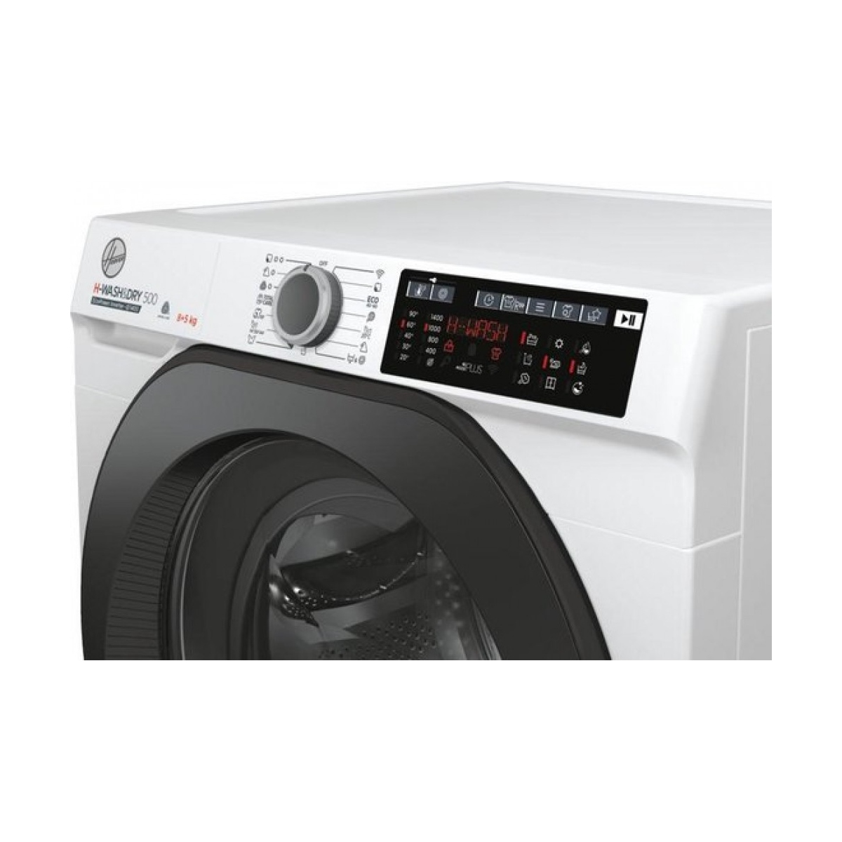 HD485AMBB3-1000x1000w hoover hd 485ambb/1-s was-droogcombinatie - 8/5 kg - stil - afbeelding 4