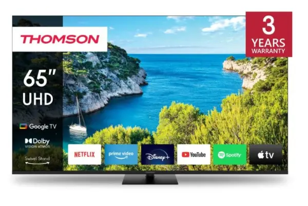 Image Thomson Google TV 65-inch UHD 0