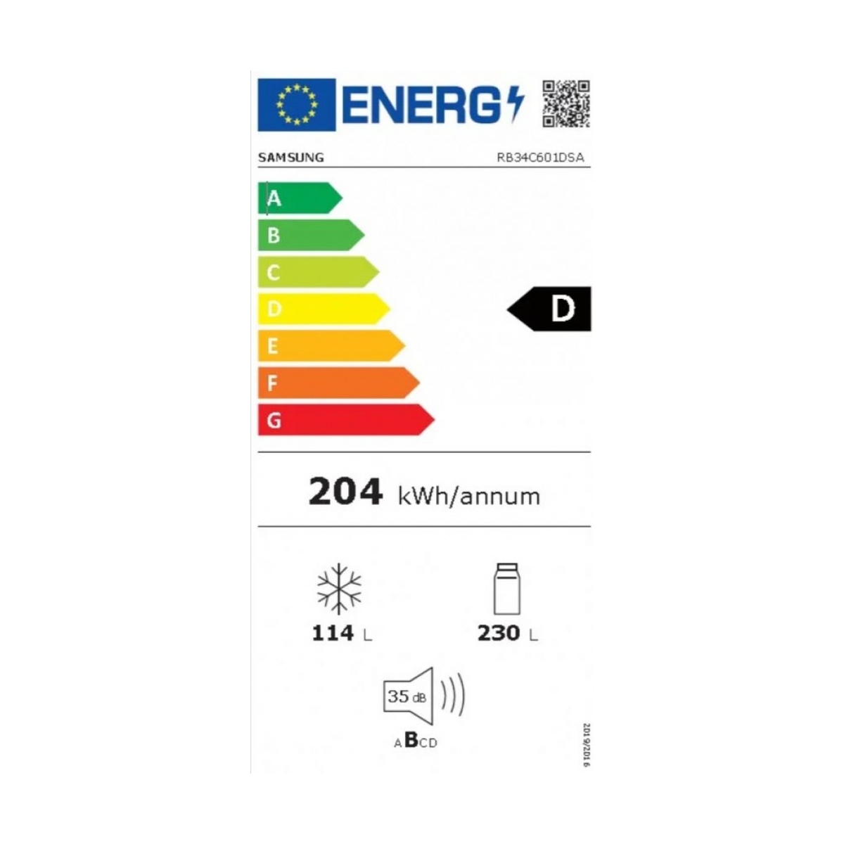 samsung rb34c601dsa all around cooling 344 l - afbeelding 2