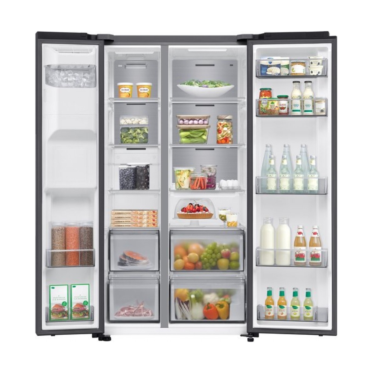 RS70F64KEFEF2-1000x1000h samsung amerikaanse koelkast rs70f64kefef 7-serie wifi - afbeelding 2