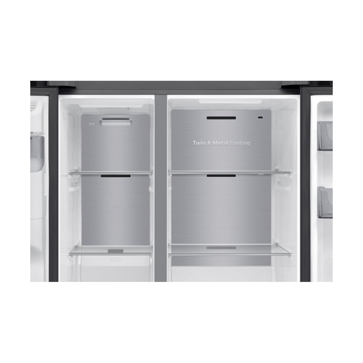 samsung rs70f66kcfef - amerikaanse koelkast - 7 serie - zwart inox - wifi - afbeelding 7