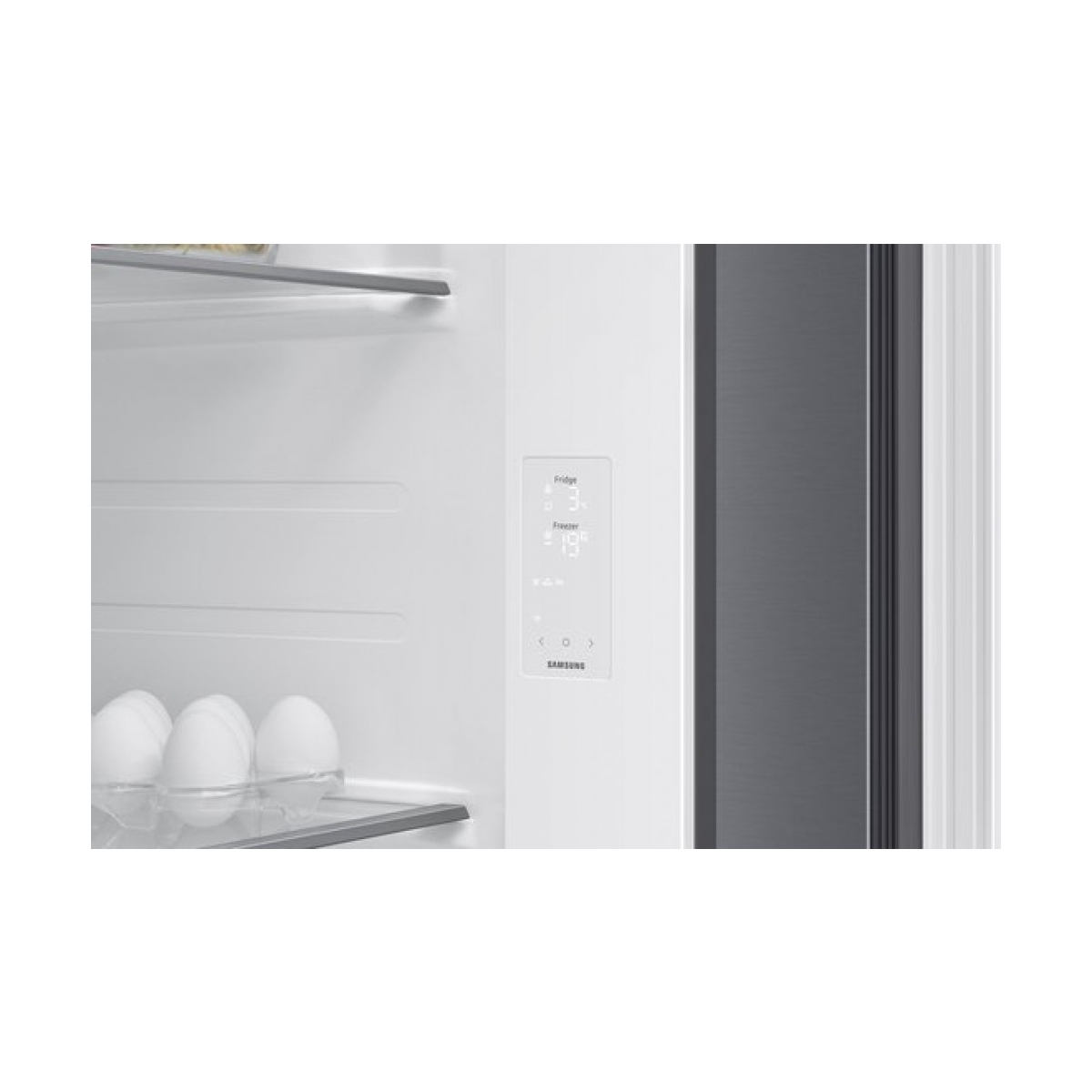 samsung amerikaanse koelkast rs70f66kctef 7-serie twin cooling plus - zilver - afbeelding 9