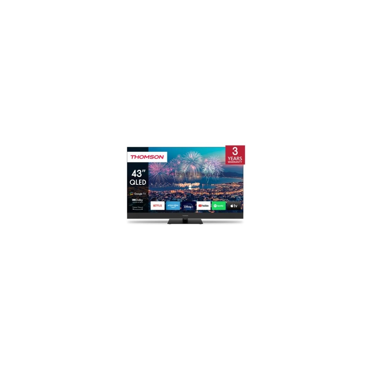 image thomson google tv 43-inch qled plus 0