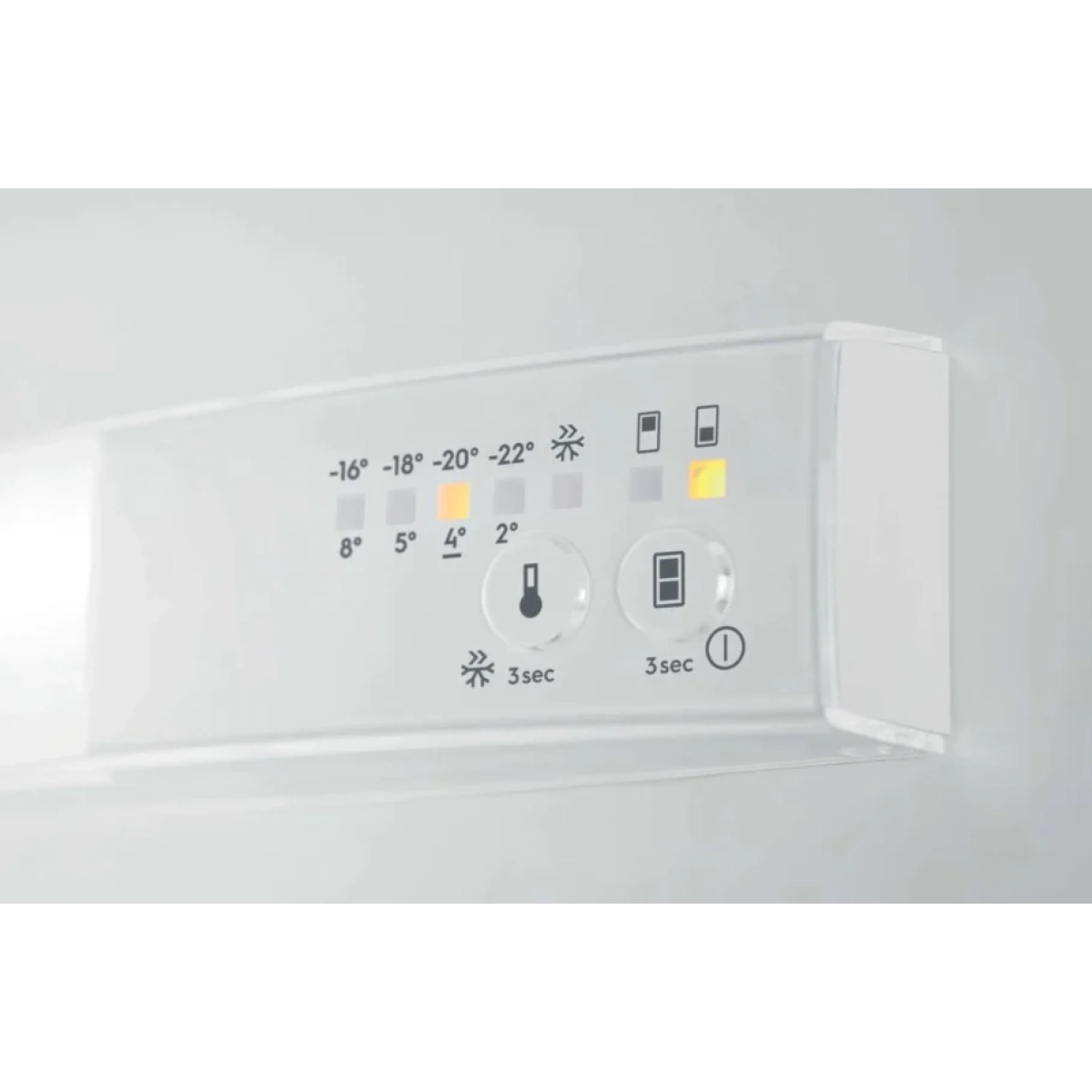 electrolux knt6te18s koel-vriescombinatie inbouw koel-vries combinatie 254 l e wit - no frost - sleepdeur - afbeelding 7