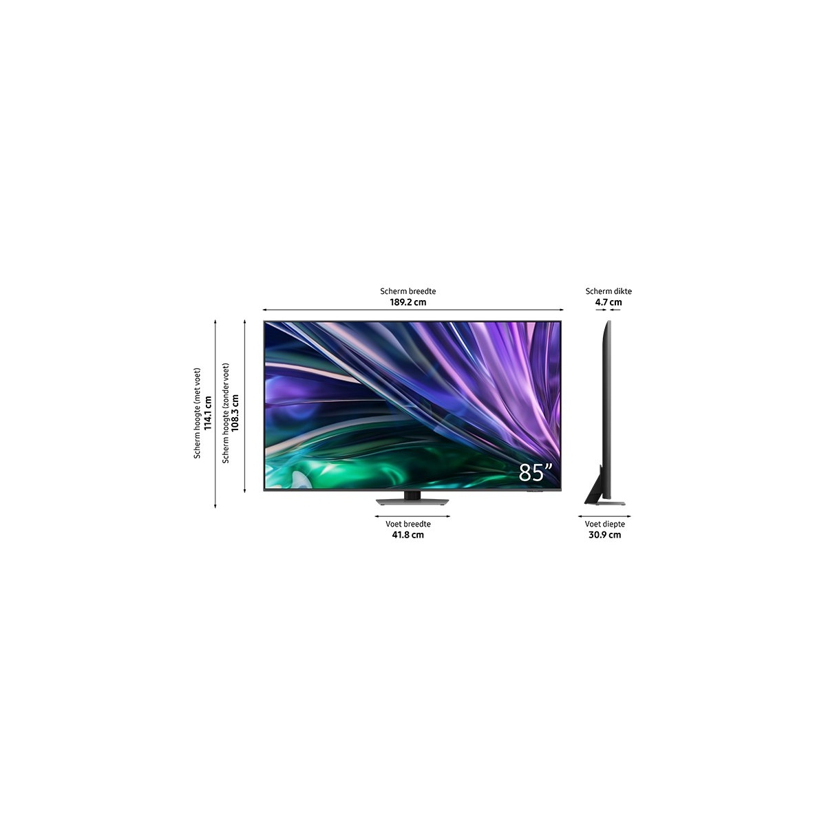 image samsung neo qled 4k tv qe85qn85d 3