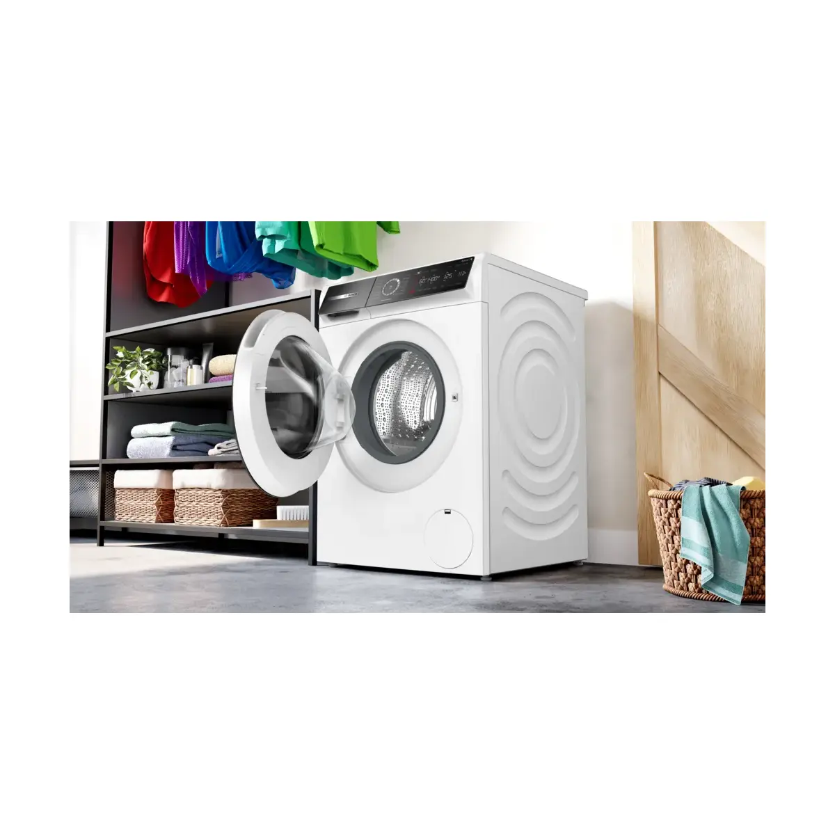 bosch wgb2440pfg - serie 8 wasmachine 9 kg 1400 rpm, wit - afbeelding 3