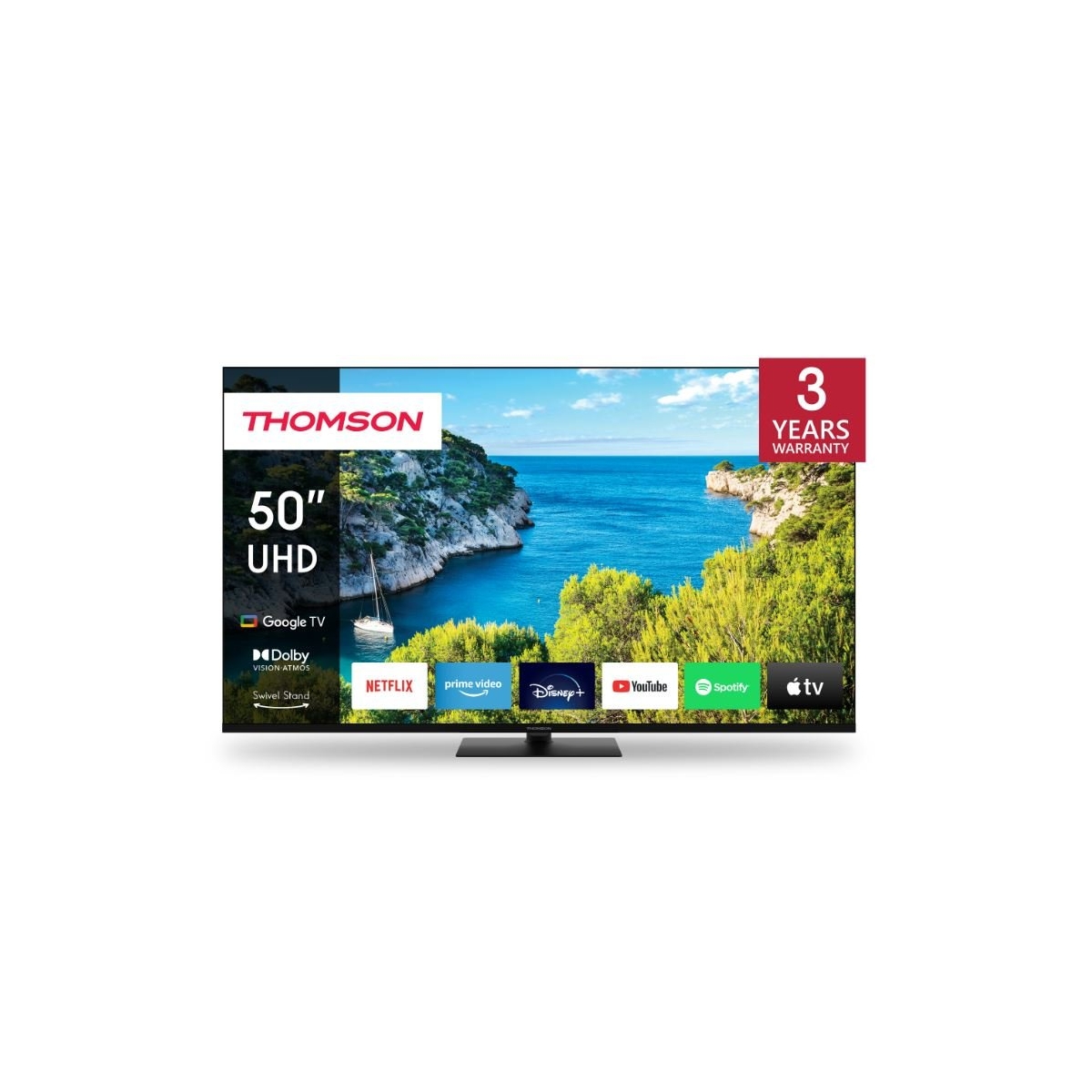 image thomson google tv 50-inch uhd 0