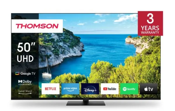 Image Thomson Google TV 50-inch UHD 0