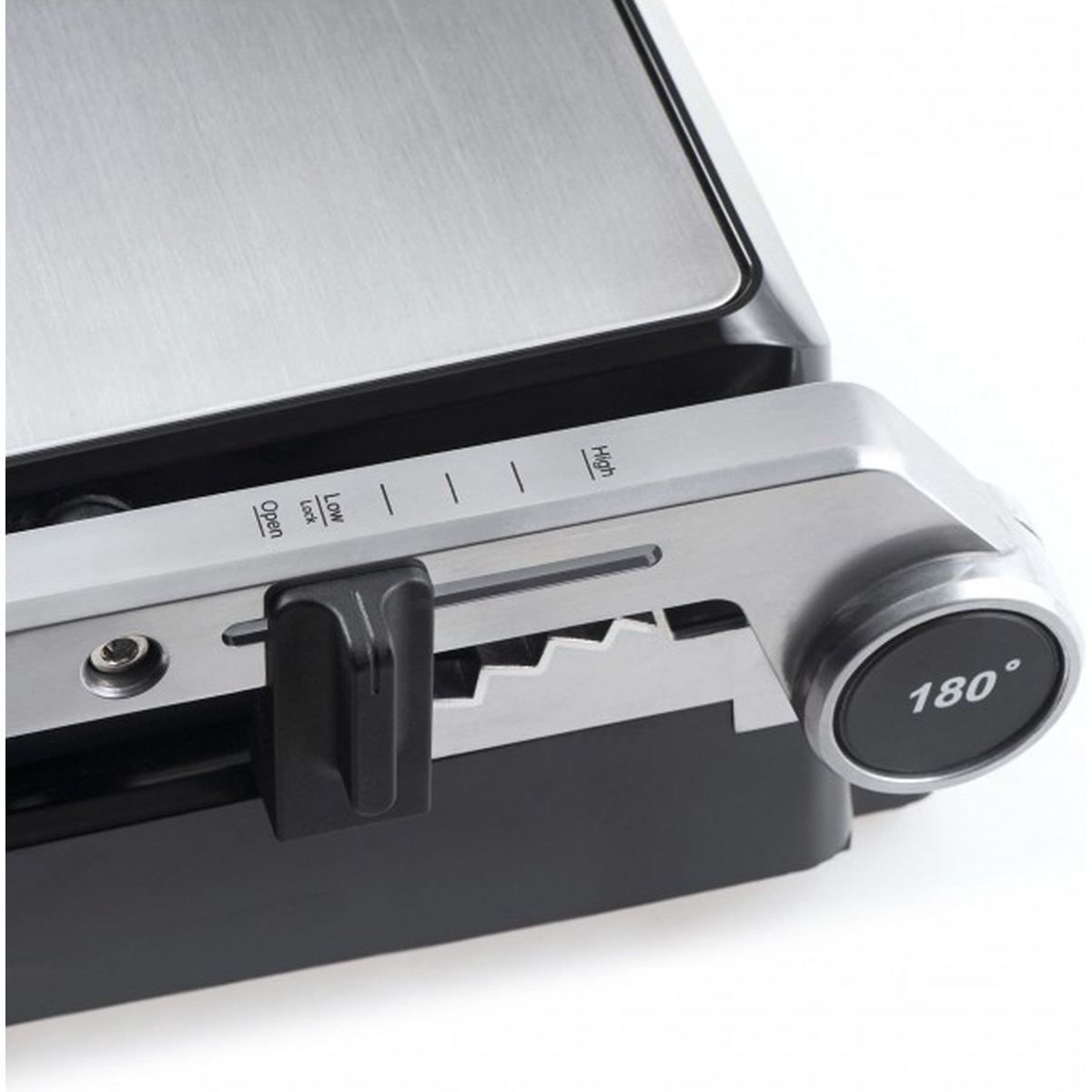 1188x1200 fritel gr2285 - grill / panini / bbq in 1 - grilloppervlak 29x23 cm - 180° openklapbaar - 2000w - afbeelding 11