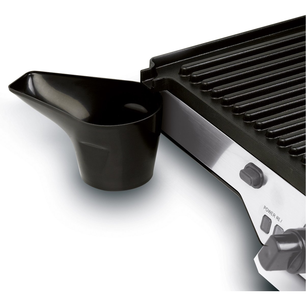 fritel grill/panini/bbq gr2275 - tosti plaat & bbq in 1 - 29x26cm - 4,1 kg - 2000w - afbeelding 2