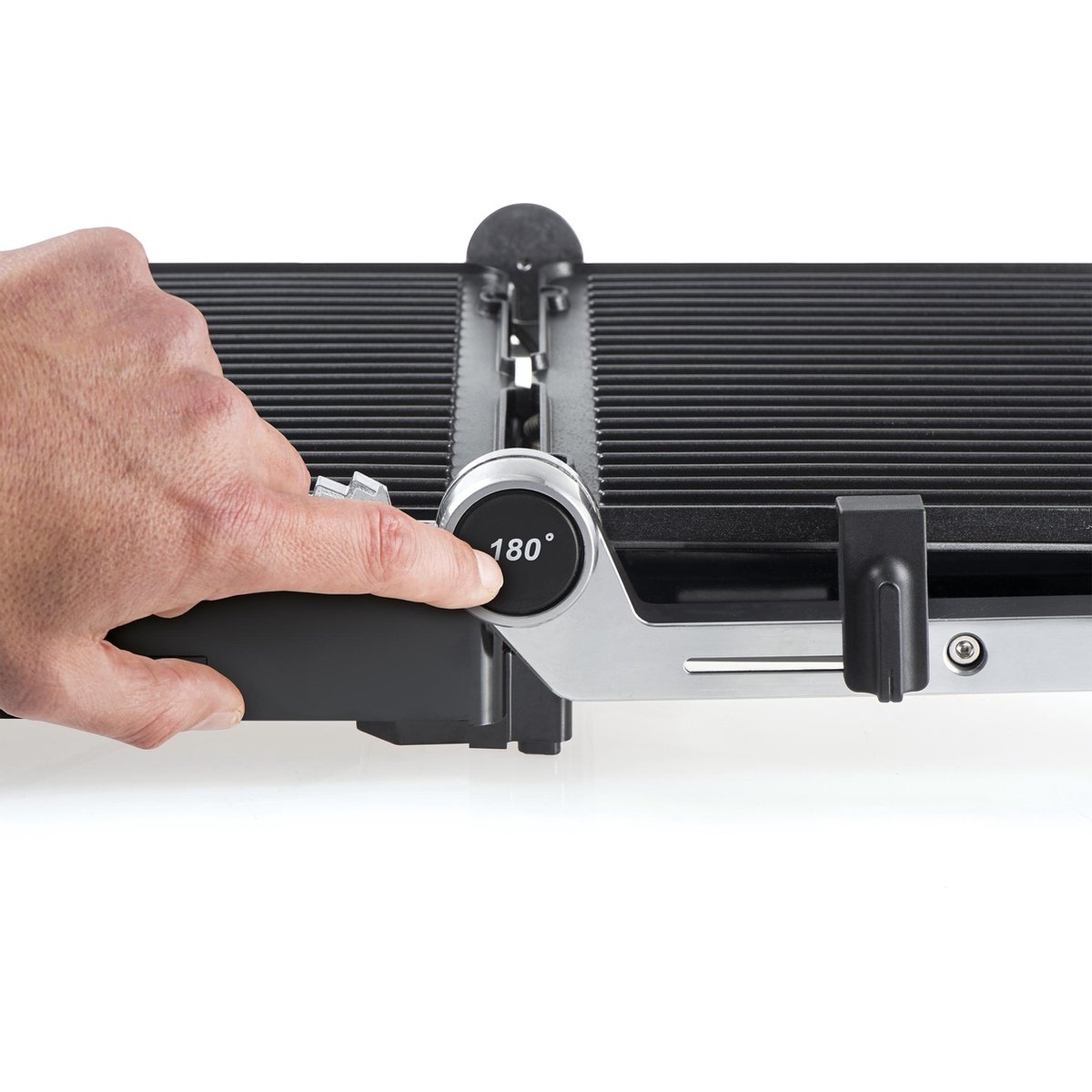 1200x753 fritel gr2285 - grill / panini / bbq in 1 - grilloppervlak 29x23 cm - 180° openklapbaar - 2000w - afbeelding 4