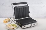 FRITEL GR2285 - Grill / Panini / BBQ in 1 - Grilloppervlak 29x23 cm - 180° openklapbaar - 2000W - Afbeelding 5