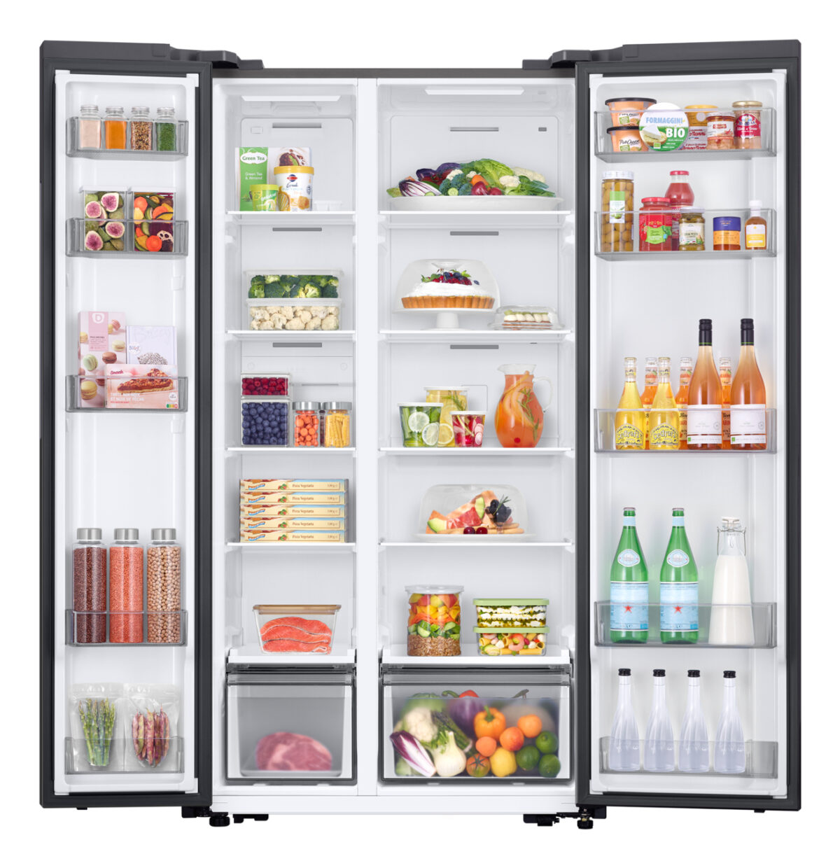 e51e65728ea966913eb73da85ea2444df534c45f samsung rs57dg400em9ef amerikaanse koelkast vrijstaand e roestvrijstaal - afbeelding 5