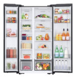 Samsung RS57DG400EM9EF amerikaanse koelkast Vrijstaand E Roestvrijstaal - Afbeelding 5