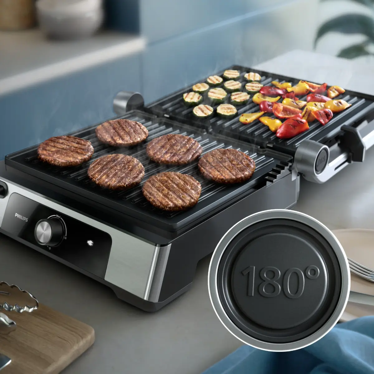 philips 5000 series contactgrill uit de 5000-serie - afbeelding 5
