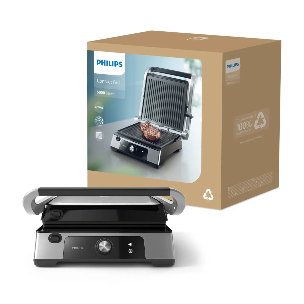 philips 5000 series contactgrill uit de 5000-serie - afbeelding 2