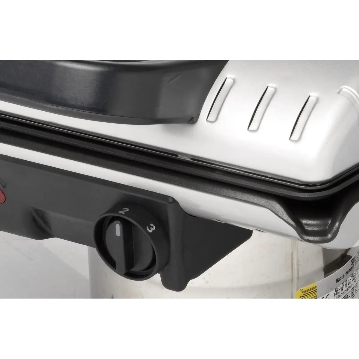 tefal minute gc205012 - contactgrill - zwart - 1600w - afbeelding 3