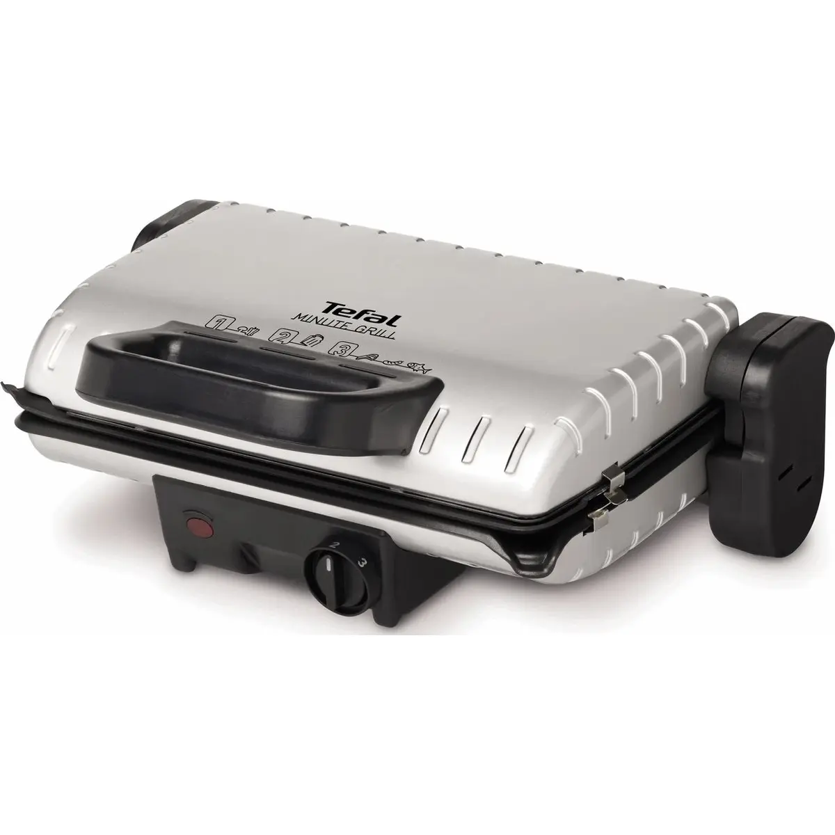 tefal minute gc205012 - contactgrill - zwart - 1600w - afbeelding 9