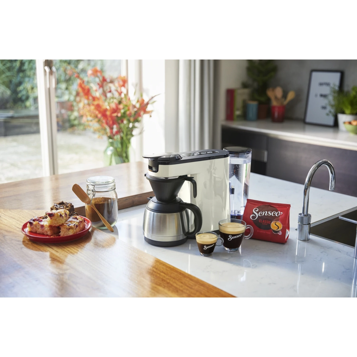 philips hd6592/04 senseo switch 2in1 koffiemachine wit pad- en filterkoffiezetapparaat - afbeelding 9