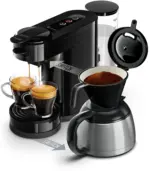 PHILIPS HD6592/64 Senseo Switch 2in1 Koffiemachine zwart Pad- en filterkoffiezetapparaat - Afbeelding 5