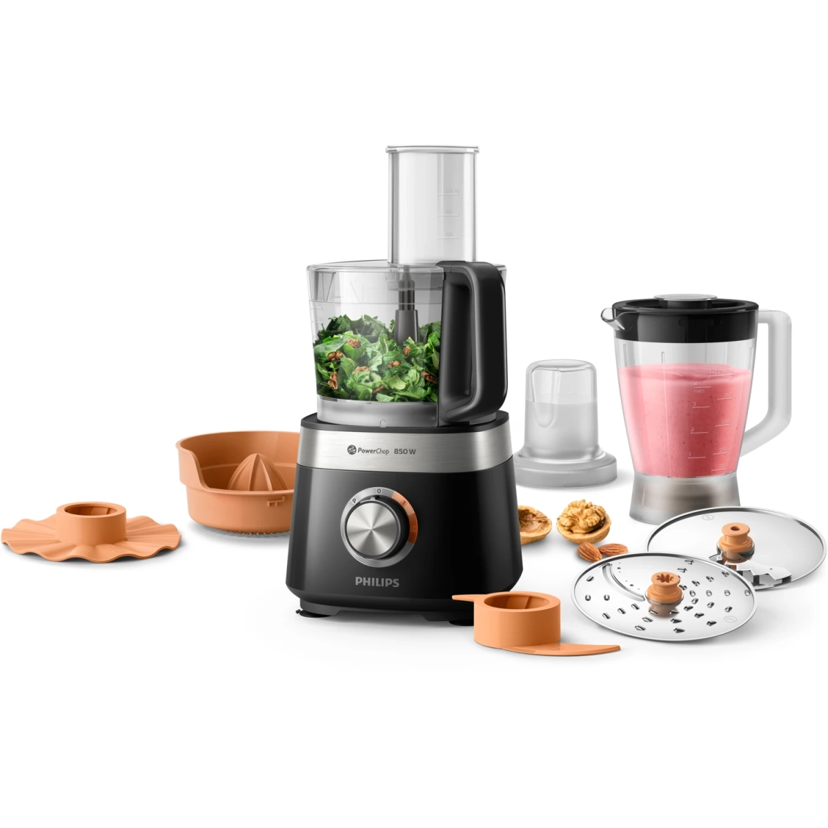 philips viva collection hr7530/10 compacte keukenmachine uit de viva-collectie - afbeelding 4