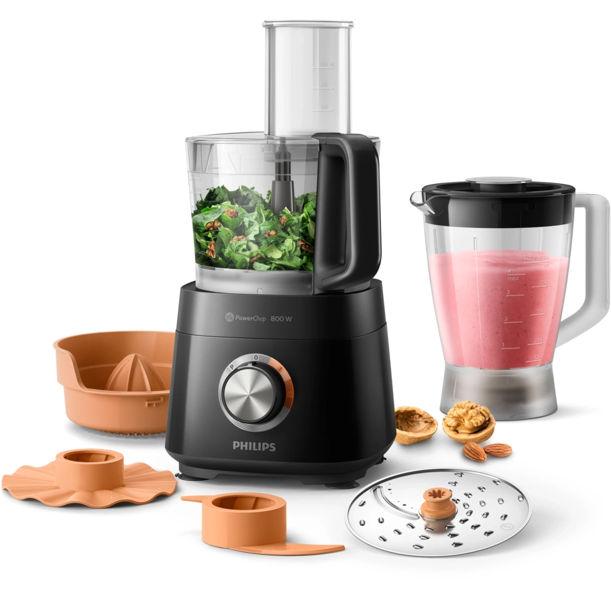 philips viva collection hr7530/10 compacte keukenmachine uit de viva-collectie - afbeelding 5