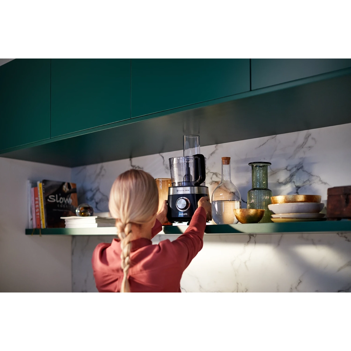 philips viva collection hr7530/10 compacte keukenmachine uit de viva-collectie - afbeelding 6