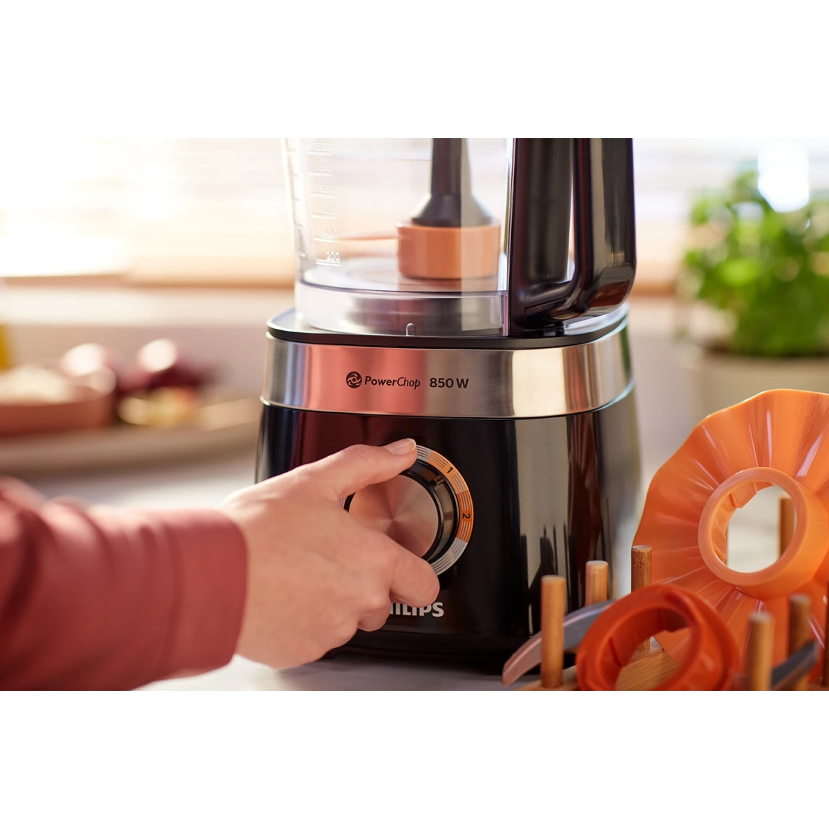 philips viva collection hr7530/10 compacte keukenmachine uit de viva-collectie - afbeelding 7