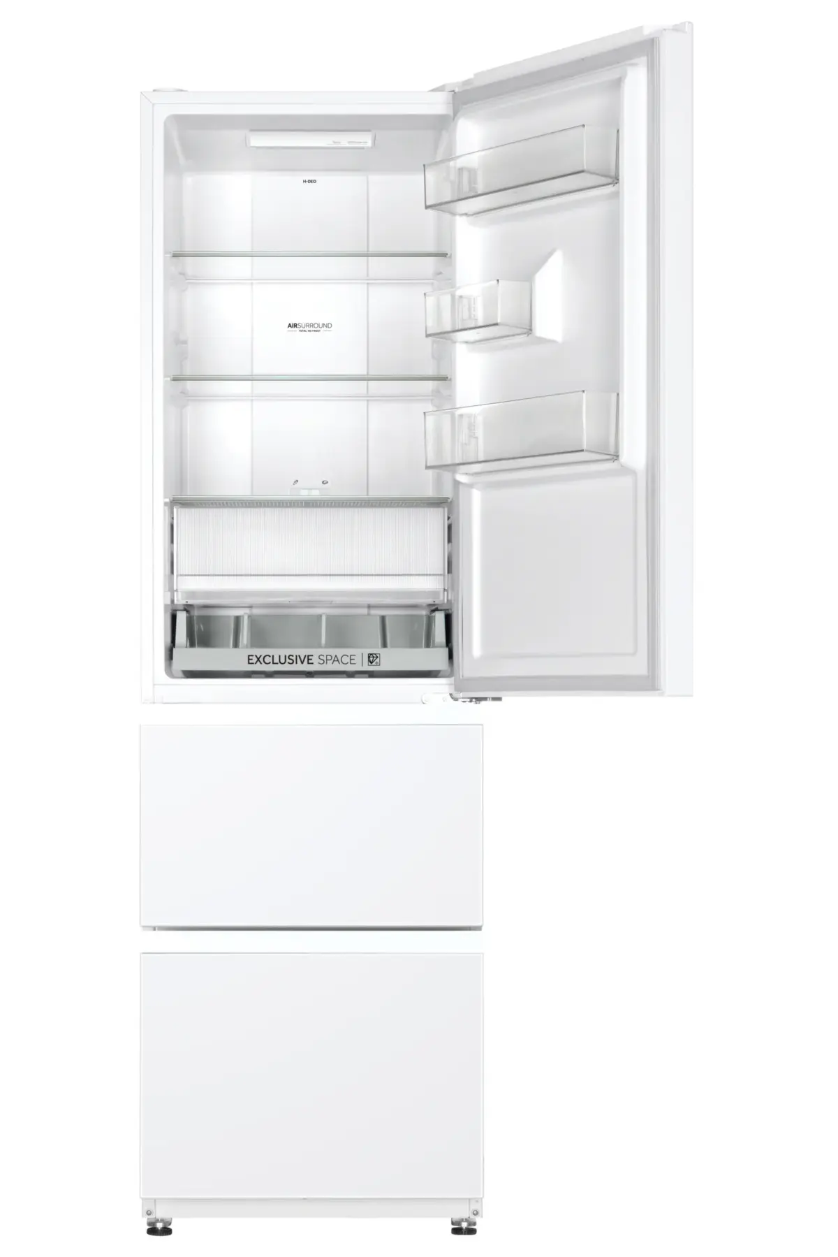 HTR3518ENMW (1) haier htr3518enmw vrijstaand 303 l e wit - afbeelding 3