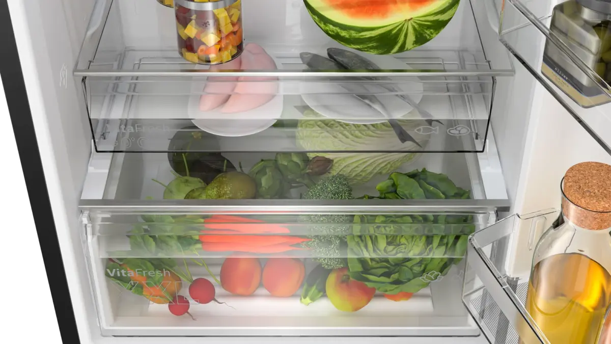 KGN49VXCT (5) bosch serie 4 kgn49vxct koel-vriescombinatie vrijstaand 440 l c roestvrijstaal - afbeelding 5