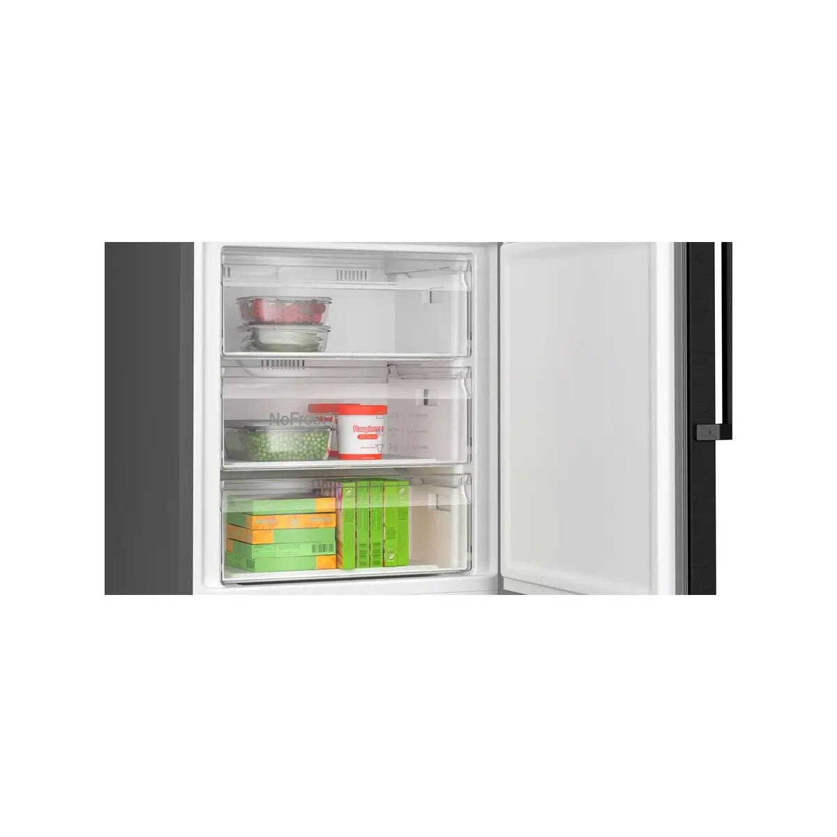 KGN49VXCT (7) bosch serie 4 kgn49vxct koel-vriescombinatie vrijstaand 440 l c roestvrijstaal - afbeelding 7