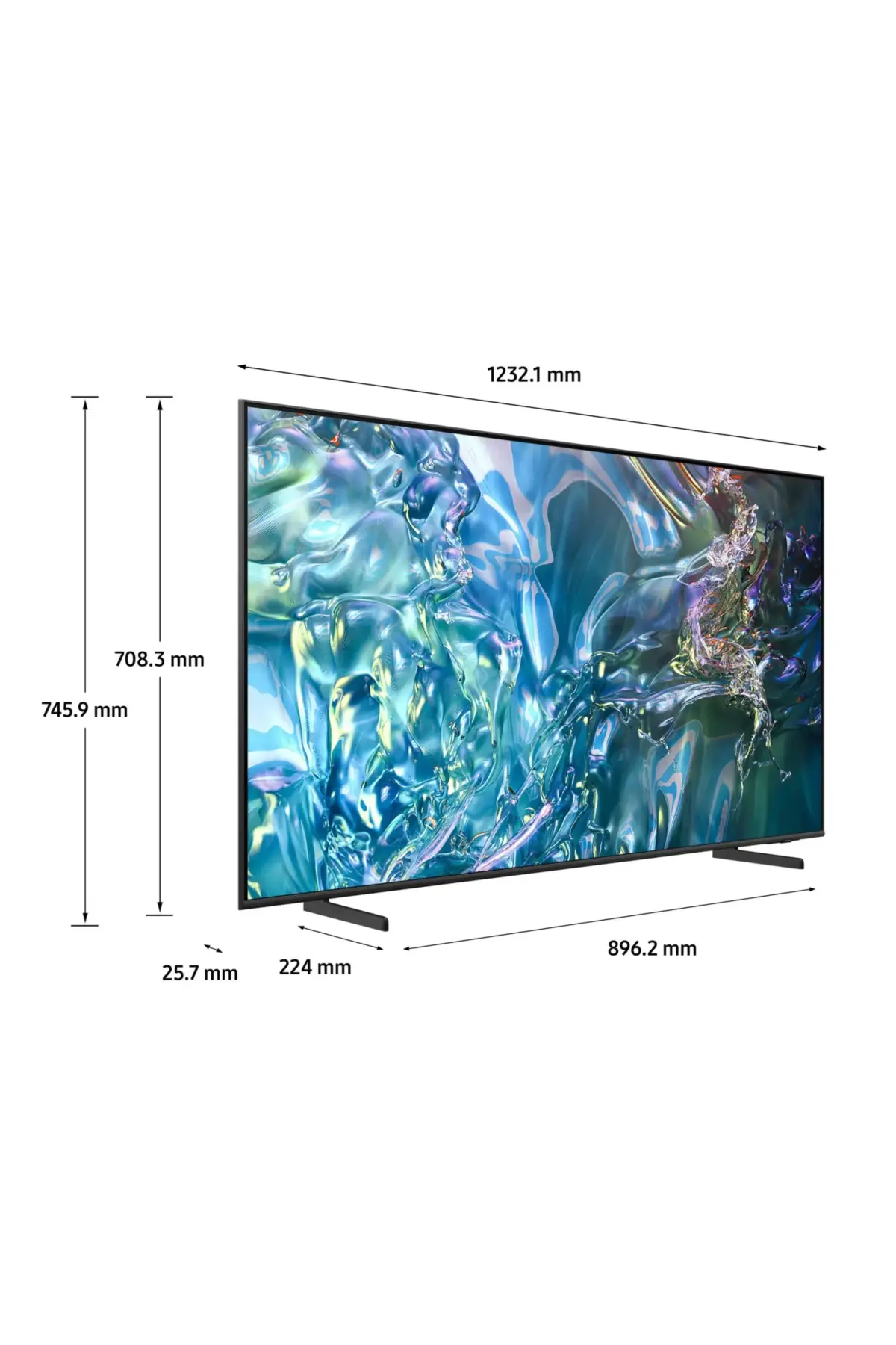 TQ55Q64DAUXXC (4) samsung tq55q64dau 139,7 cm (55") 4k ultra hd smart tv wifi grijs - afbeelding 5