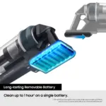 Samsung VS20B95823W/EU stofzuiger 0,5 l Droog en nat 210 W Combi - Afbeelding 5