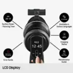 Samsung VS20B95823W/EU stofzuiger 0,5 l Droog en nat 210 W Combi - Afbeelding 9